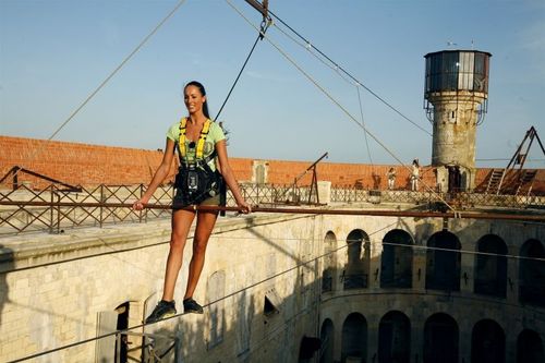 Alicia Maury dans l'aventure du Funambule