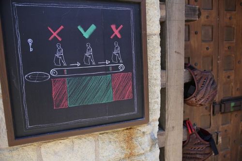 Le panneau explicatif du Boyardodrome.