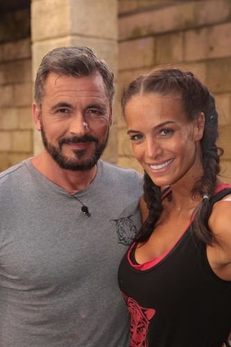 Olivier Minne avec Jade Lagardère