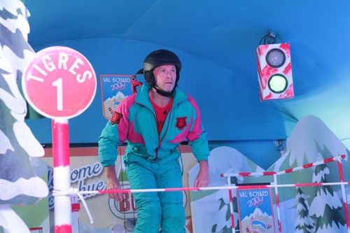 Samuel Etienne dans l'épreuve du Ski