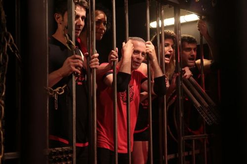 L'équipe de Guillaume Pley dans la Cage