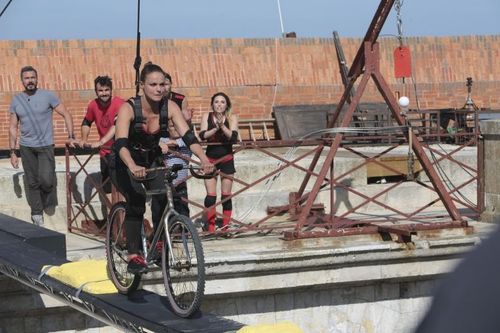 Géraldine Lapalus sur le vélo