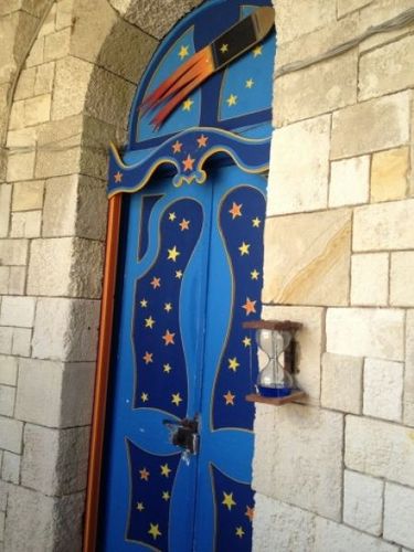 La porte de l'épreuve de La Terre à la Lune