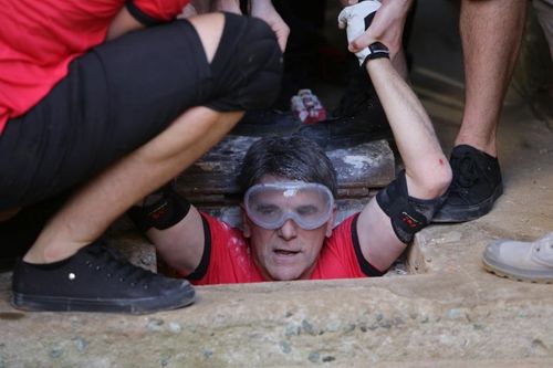 Tex en pleine évasion