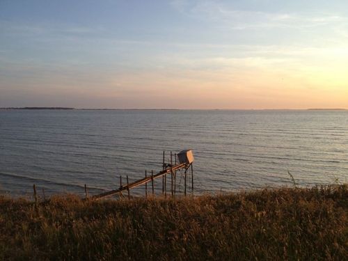 Fin de journée sur le Fort, au loin. Demain tournage émission 2. Bonne soirée à tous!