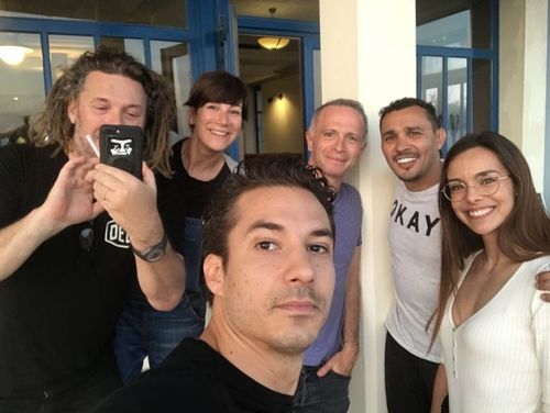 Montréal San Francisco new-york abidjan La Rochelle... je n’ai rien à ajouter de plus drôle #fortboyard #wolrdtour @virginiehocq @MarineLorphelin @SamuelEtienne @olivierdelacroixmusique @brahiminside