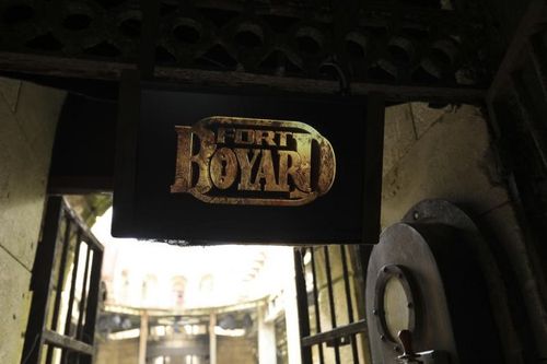 L'entrée du fort