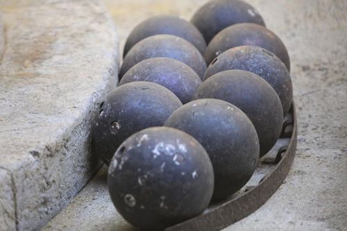 Les boulets de la salle du trésor