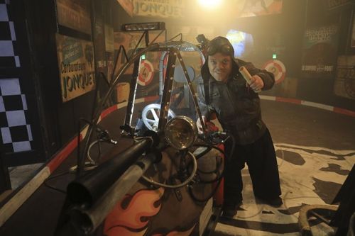 Passe Muraille et sa voiture de Car Wars