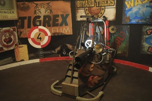 Le décor de l'épreuve Car Wars