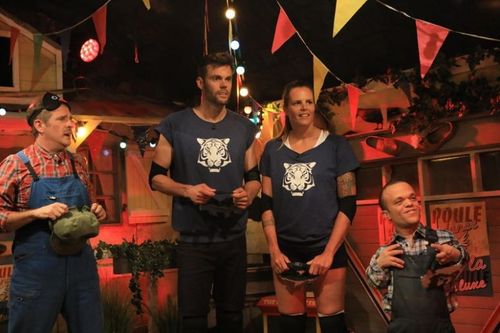 Laure Manaudou et Grégory mallet chez les Bodin's