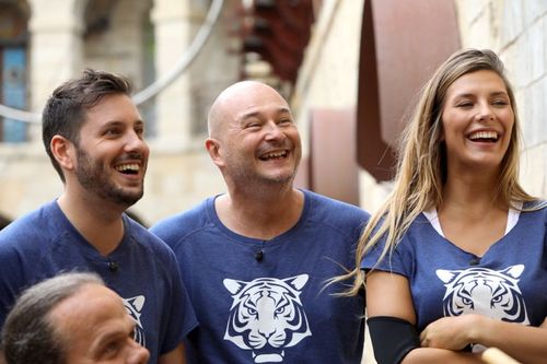 Cauet et son équipe