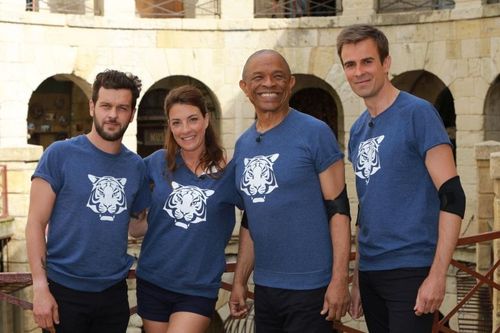Portrait de Claudio Capéo, Eve Angeli, Francky Vincent et Jean-Baptiste Marteau