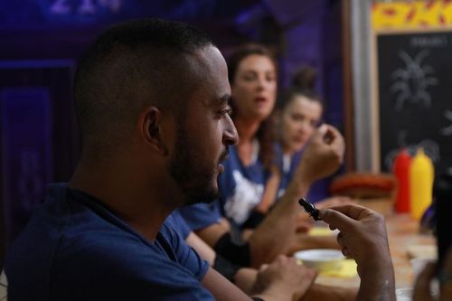 L'équipe 7 au Restaurant