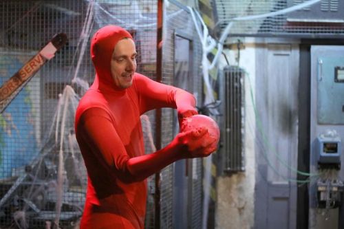 Guillaume Pley dans la cellule de l'Araignée