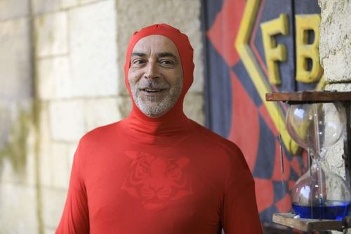 Patrick Bosso prêt pour l'épreuve de l'Araignée