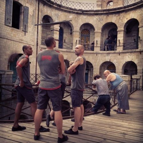 Moment de tournage volé