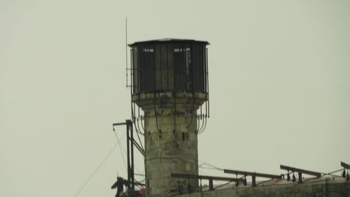 Tour du Fort Boyard pendant la préparation.