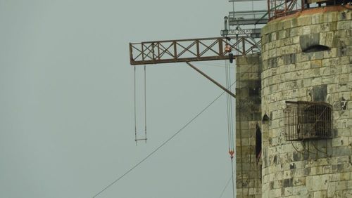 Tour du Fort Boyard pendant la préparation.