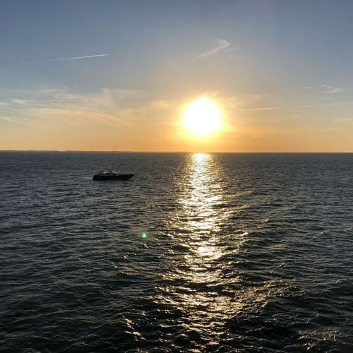 Coucher de soleil au fort