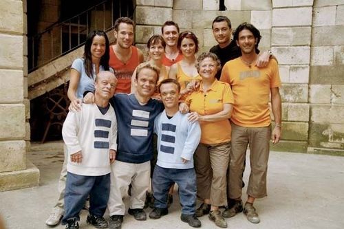 Fabrice Deville, Cécilia Hornus, Cédric Chevalme, Anne Decis Marthe Villalonga et Mattéo Vallon à l'assaut du Fort