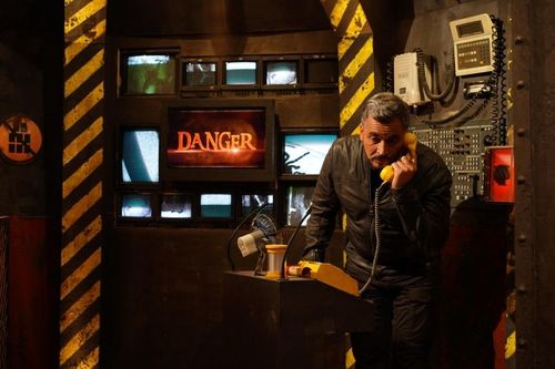Olivier Minne dans la Salle des Aventures