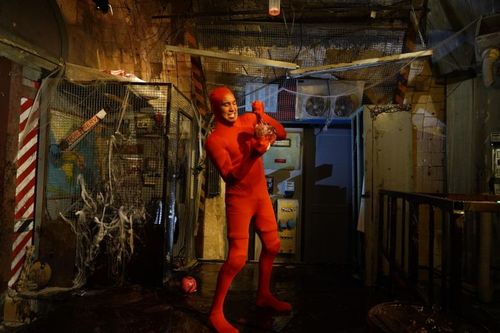 Laurent Maistret dans la cellule de l'Araignée.