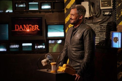 Olivier Minne dans la Salle des Aventures