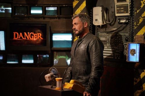 Olivier Minne dans la Salle des Aventures