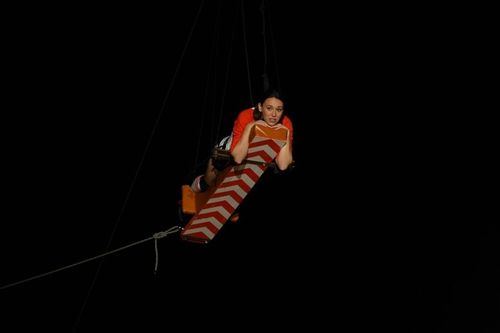 Audrey Pirault dans l'aventure de Vertige et Dépendance.