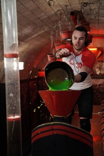 Anthony Colette dans la cellule de la Caserne