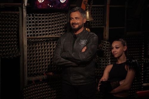 Olivier Minne et Salomé dans la Cage