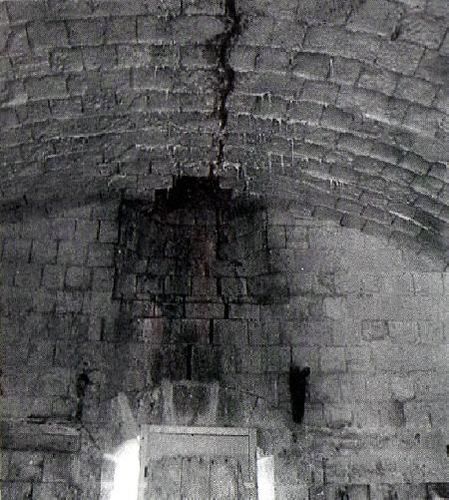Problème récurrent sur le fort depuis toujours : les infiltrations d'eau