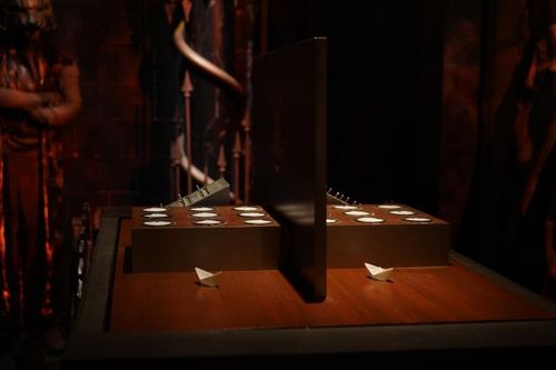 Le plateau de jeu de la Bataille Navale