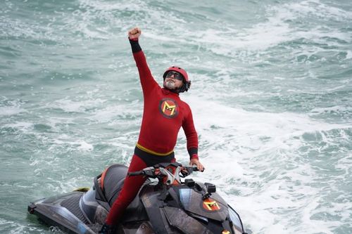 Mégagaf sur son jetski