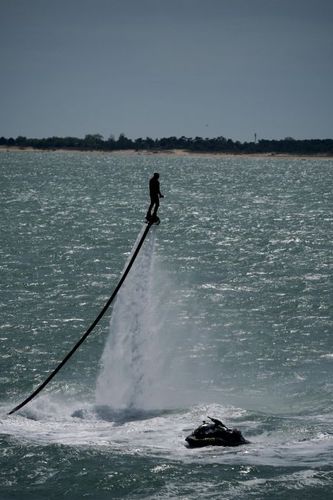 Mégagaf sur son Flyboard