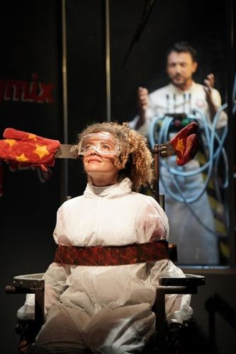 Anaïs Grangerac dans la cellule du Willymix