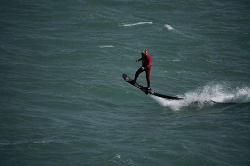 Mégagaf sur son Flyboard