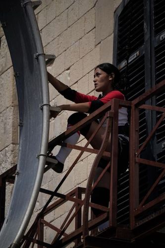 Karima Charni sur la Cerce