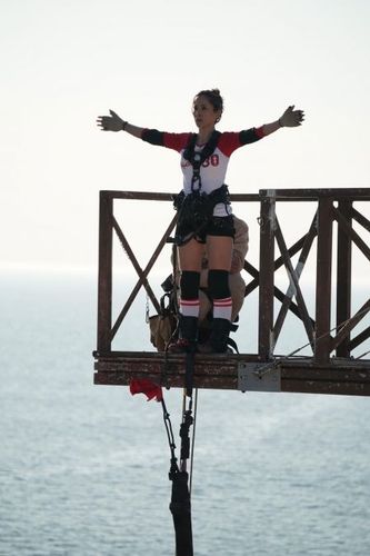 Fabienne Carat dans le Saut de l'Ange