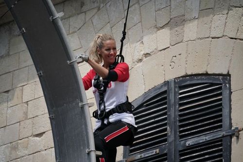 Sandy Heribert sur la Cerce