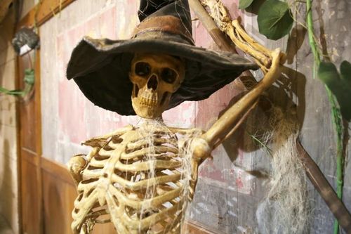 Le fort aux couleurs d\'Halloween