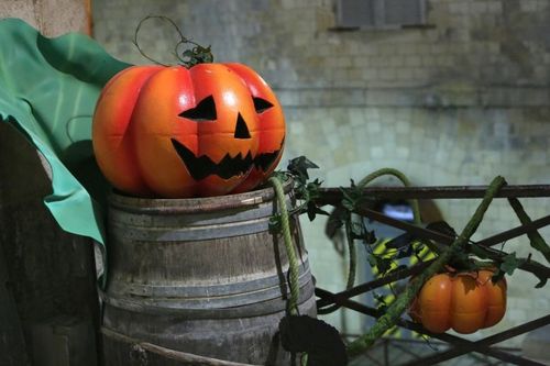Le fort aux couleurs d\'Halloween