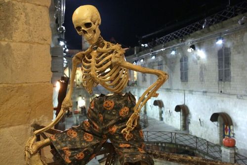 Le fort aux couleurs d\'Halloween