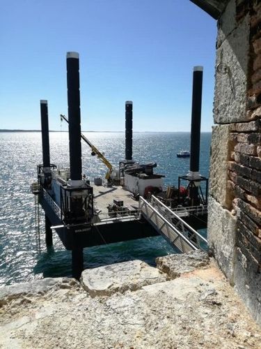 La plateforme extérieure