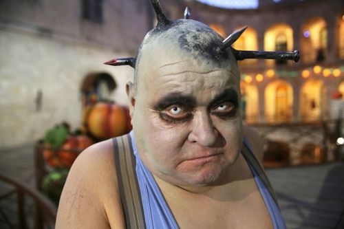 La Boule lors de la spéciale Halloween