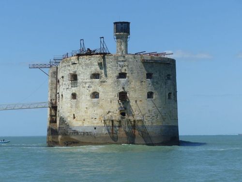 La façade Sud du fort
