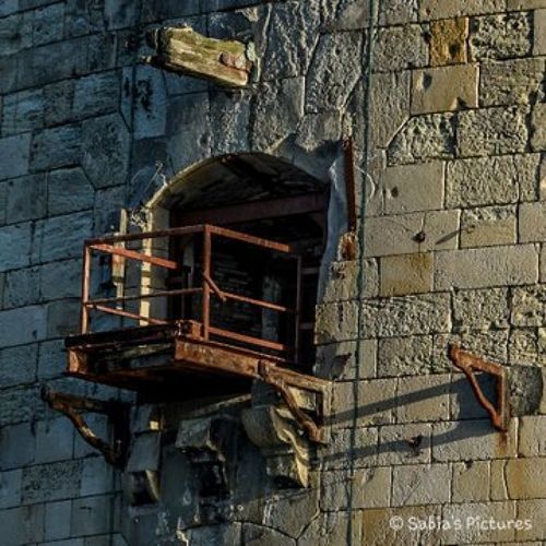Le balcon de la cellule 119