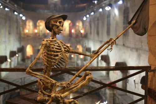 Le fort aux couleurs d\'Halloween