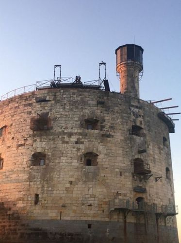 Coucher de soleil sur le fort